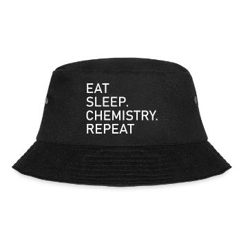 Chemist Scientist Laboratory Saying - Bucket Hat - black - Front - Lela (165cm)