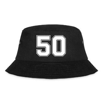 50 number jersey - Bucket Hat - black - Front - Lela (165cm)