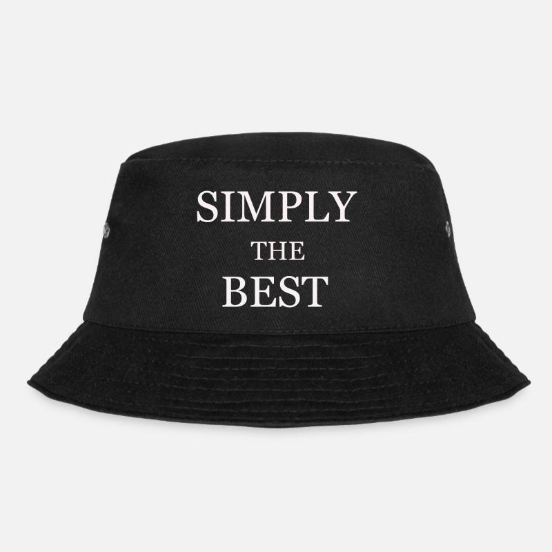 simply the best - Bucket Hat - Schwarz