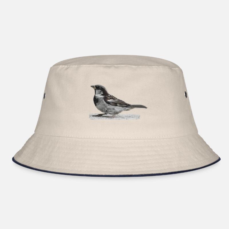 Spatz Vogel Bucket Hat