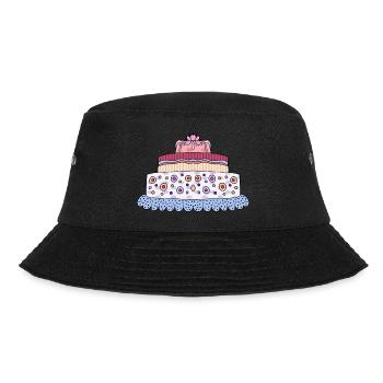 Cake - Bucket Hat - black - Front - Lela (165cm)