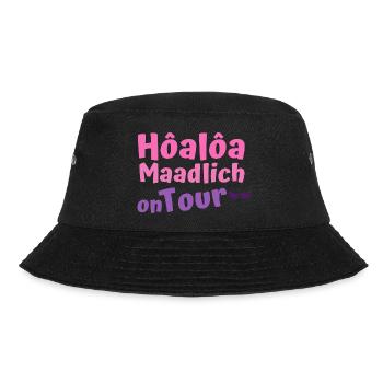 Hoaloa Maadlich on tour Hohenlohe Mädels Frauen - Bucket Hat - Schwarz - Vorne - Lela (165cm)