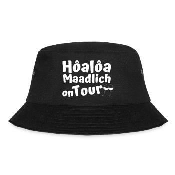 Hoaloa Maadlich on tour Hohenlohe Mädels Frauen - Bucket Hat - Schwarz - Vorne - Lela (165cm)