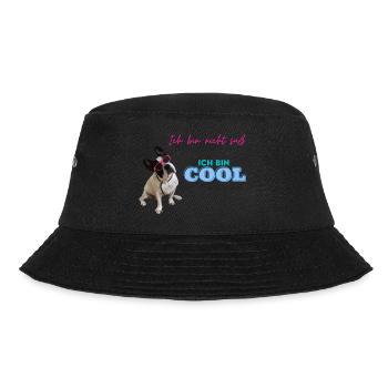 bin nicht süß - Bucket Hat - Schwarz - Vorne - Lela (165cm)