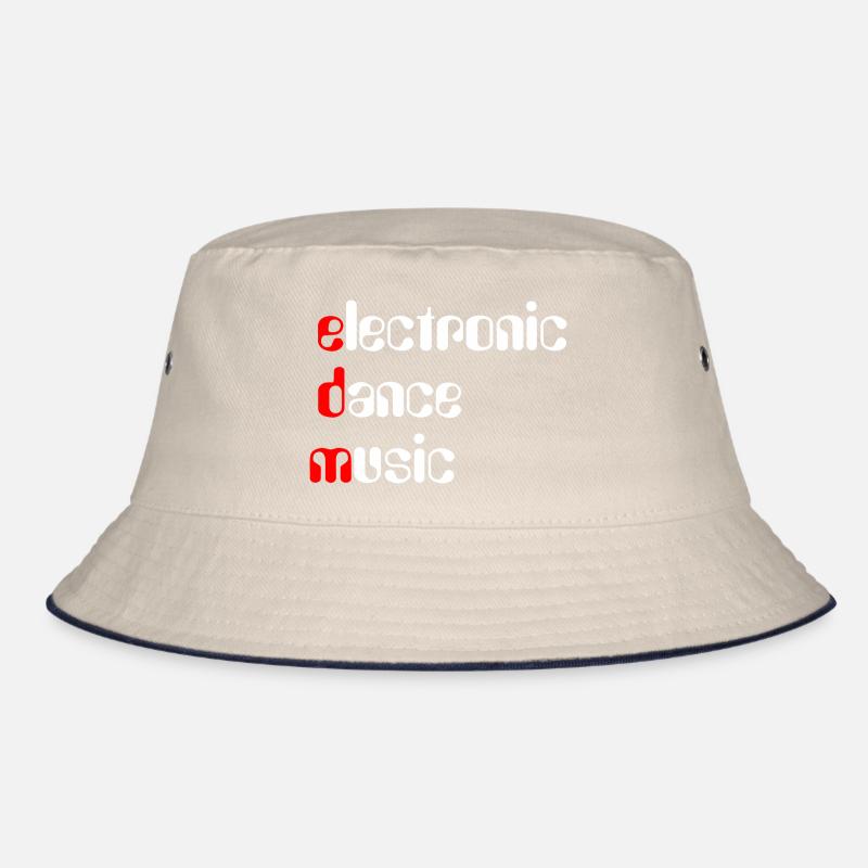 EDM Electronic Dance Music Bucket Hat