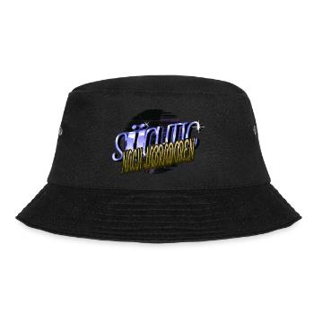 windhund welpe terrier boxer geschenk - Bucket Hat - Schwarz - Vorne - Lela (165cm)