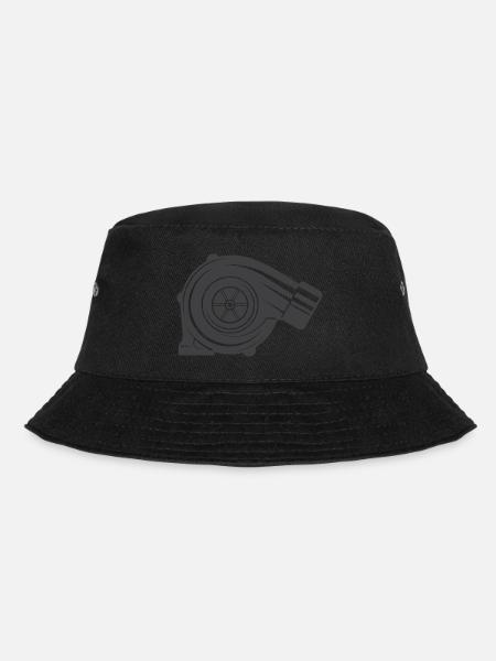 Turbolader - Bucket Hat - Schwarz