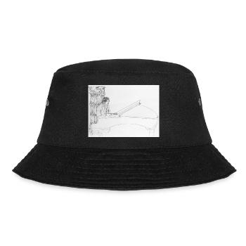 Pianist Antimo Magnotta in V&A Museum - Bucket Hat - black - Front - Lela (165cm)