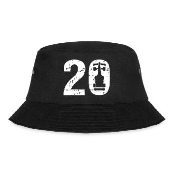 20 Formula Racing Motorsport - Bucket Hat - Schwarz - Vorne - Lela (165cm)