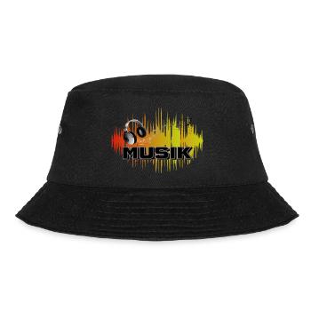 Musik Bunt - Bucket Hat - Schwarz - Vorne - Lela (165cm)