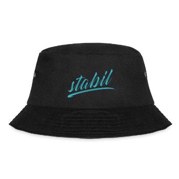 stabil - Bucket Hat - Schwarz - Vorne - Lela (165cm)