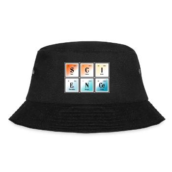 Science | Periodic Table of Elements - Bucket Hat - black - Front - Lela (165cm)
