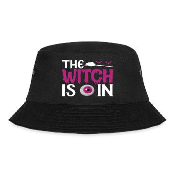 The Witch is in - Bucket Hat - black - Front - Lela (165cm)