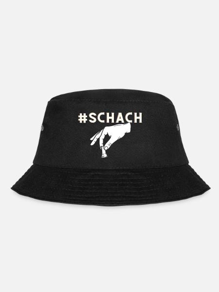 Schach - Bucket Hat - Schwarz