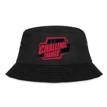 Workout Fitness Motivation Quote - Bucket Hat - black - Front - Lela (165cm)