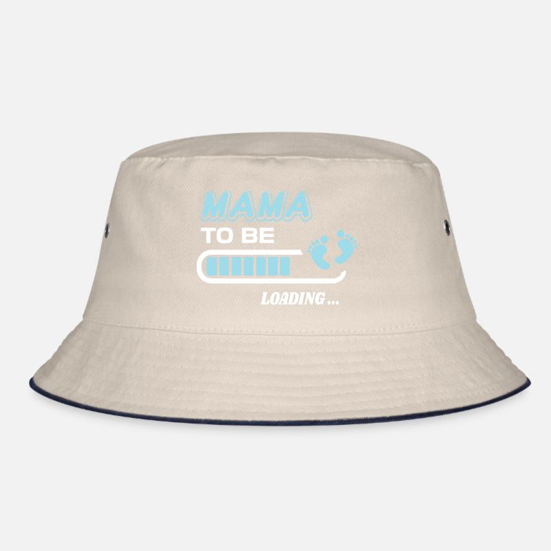zukünftige Mutter. Warten Sie auf Geburtsgeschenk Bucket Hat
