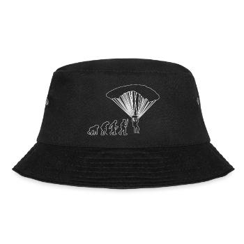 Paraglider Paragliding Paragliding - Bucket Hat - black - Front - Lela (165cm)
