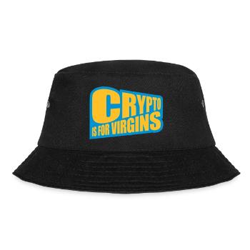crypto is for virgins - Bucket Hat - black - Front - Lela (165cm)