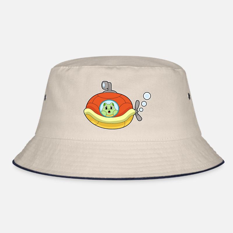 Turtle Submarine Bucket Hat