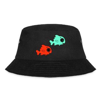 Pisces - Bucket Hat - black - Front - Lela (165cm)
