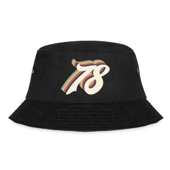 Vintage 78th anniversary - Bucket Hat - black - Front - Lela (165cm)