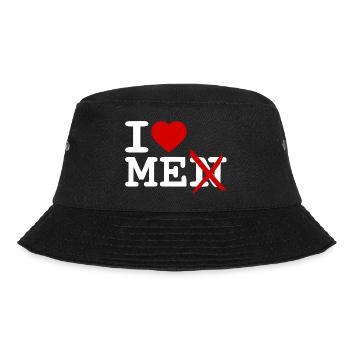 I love me - Bucket Hat - black - Front - Lela (165cm)