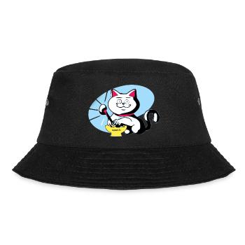 Chat et ramen - Bob - noir - Devant - Lela (165cm)