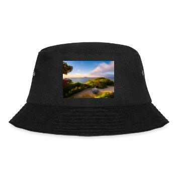 Hiking in the dunes by the sea - Bucket Hat - black - Front - Lela (165cm)