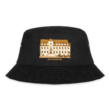 Hoyerswerda Rathaus Hoywoy Oberlausitz Sachsen - Bucket Hat - Schwarz - Vorne - Lela (165cm)