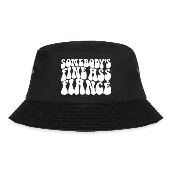 Jemandes feiner Verlobter, Bräutigam zu sein Verlobung - Bucket Hat - Schwarz - Vorne - Lela (165cm)