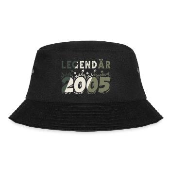 Legendär 2005 - Bucket Hat - Schwarz - Vorne - Lela (165cm)