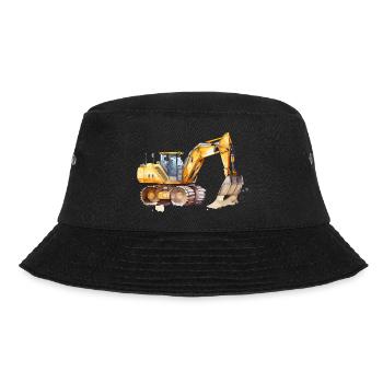 Bagger - Bucket Hat - Schwarz - Vorne - Lela (165cm)