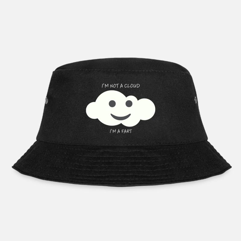 Ich bin ein Furz - Bucket Hat - Schwarz
