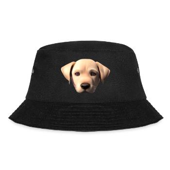 Puppy Golden Retriever Dog Owner Dogs - Bucket Hat - black - Front - Lela (165cm)