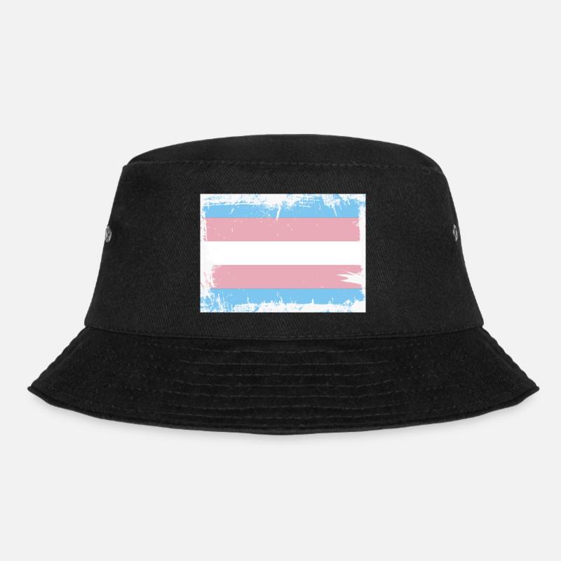 Drapeau de la fierté trans - Bob - noir