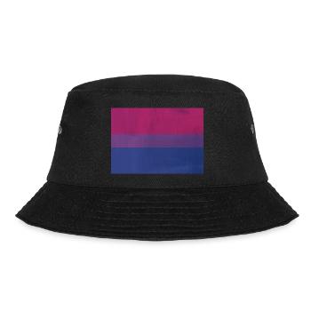 Bi Pride Flag - Bucket Hat - black - Front - Lela (165cm)