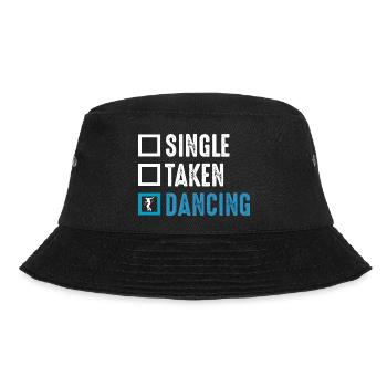 Dancing Dance Music - Bucket Hat - black - Front - Lela (165cm)