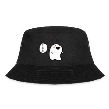 Surprised ghost - Bucket Hat - black - Front - Lela (165cm)