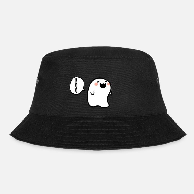 Überraschter Geist - Bucket Hat - Schwarz