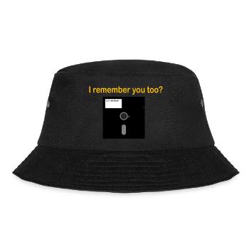 5 25 inch floppy disk - Bucket Hat - black - Front - Lela (165cm)