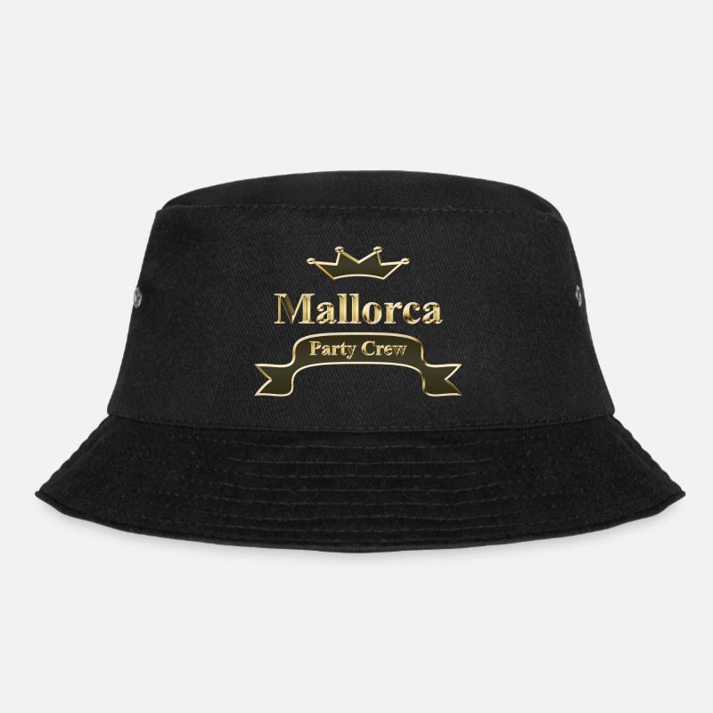 mallorca - Bucket Hat - Schwarz