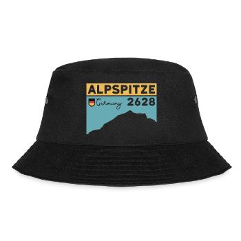 Alpspitze Höhe Wanderung Klettersteig Nesselwang - Bucket Hat - Schwarz - Vorne - Lela (165cm)