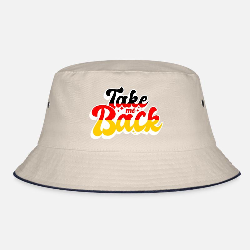Germany Flag Homesickness German Flag Bucket Hat