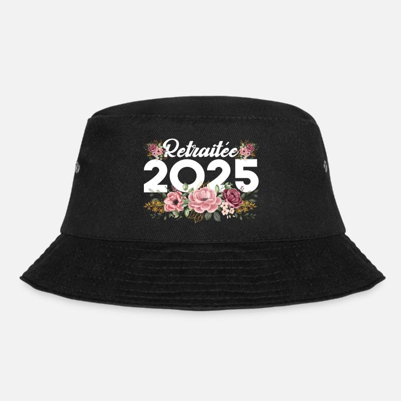 Retraitée 2025 - Bob - noir