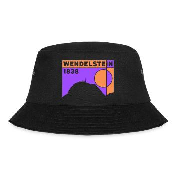 Wendelstein Finisher Hike Hiking Climbing - Bucket Hat - black - Front - Lela (165cm)