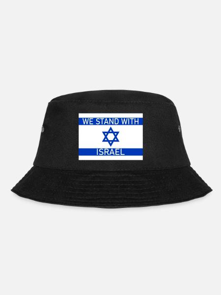 WE STAND WITH - Bucket Hat - Schwarz