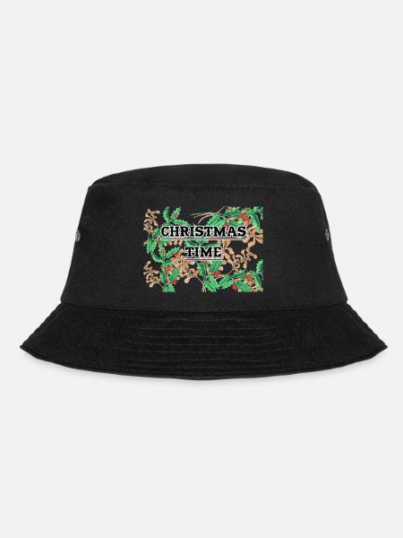 Christmas Time - Bucket Hat - Schwarz