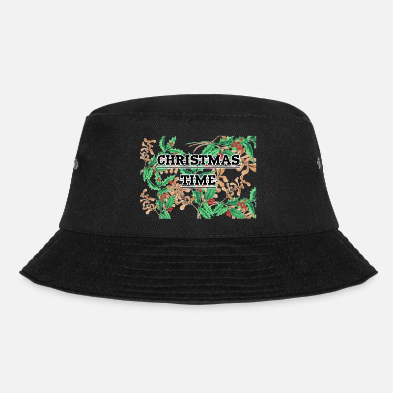 Christmas Time - Bucket Hat - Schwarz