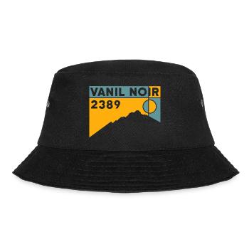 Tour Vanil Noir Besteigung Wanderung Umrundung - Bucket Hat - Schwarz - Vorne - Lela (165cm)