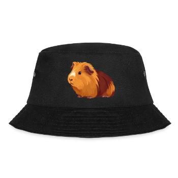 Guinea Pig - Bucket Hat - black - Front - Lela (165cm)